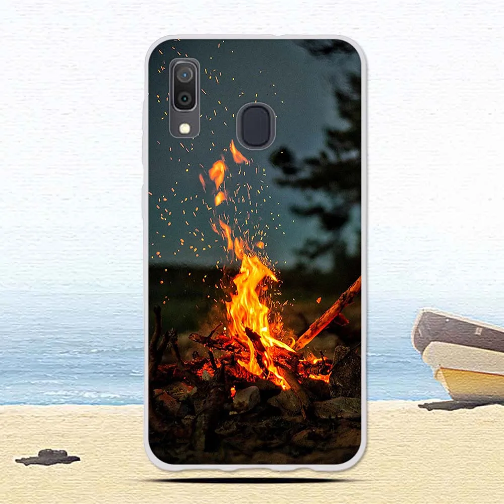 Роскошный чехол из ТПУ для samsung Galaxy A20 A30, мягкий силиконовый чехол с рисунком для samsung A 20 30, чехол s, чехлы для телефонов - Color: 25