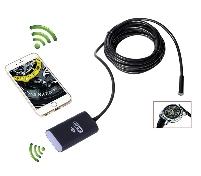 PROSTORMER Wifi эндоскоп камера Android 720P Iphone эндоскоп камера Водонепроницаемый эндоскоп Android iOS Boroscope камера 4