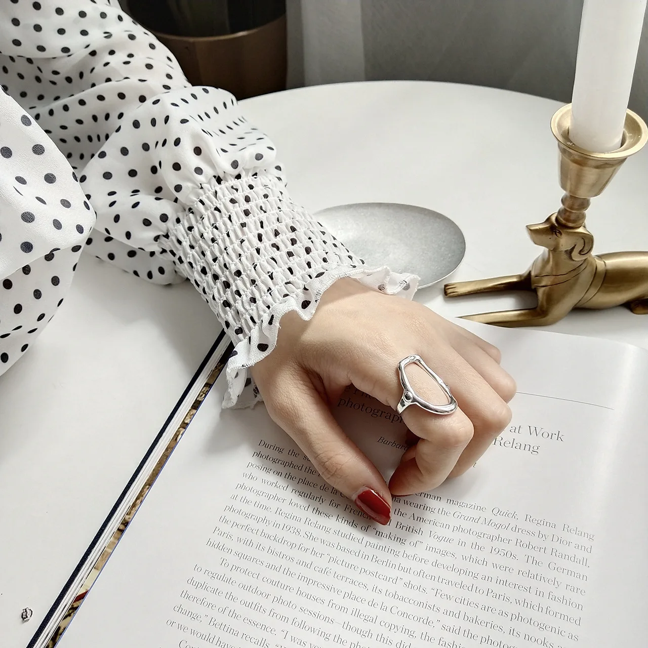 MissYe 2019 new opens 925 sterling silver design ring female personality tidal person jewelry | Украшения и аксессуары