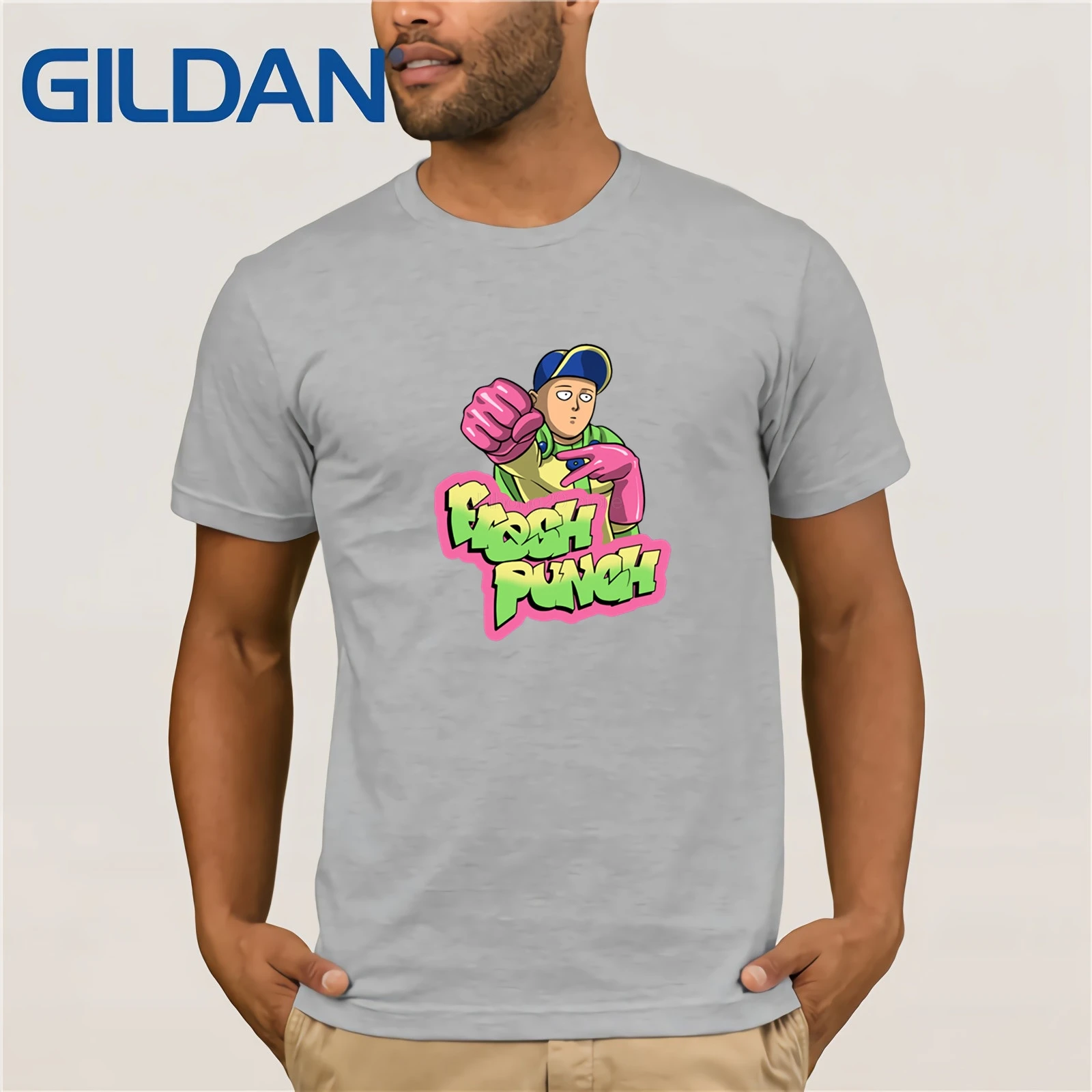 Футболка One Punch Man Мужская топ для манги Сайтама из аниме Fresh Prince Of Bel-футболка Air