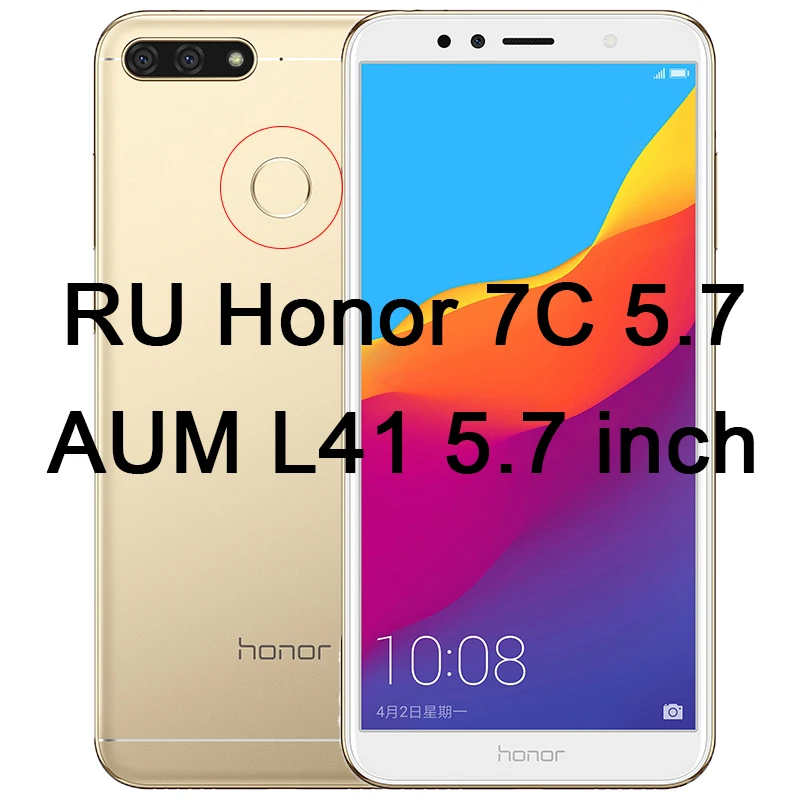 Закаленное стекло для телефона huawei Honor 7C AUM L41, защитная пленка для экрана Honor 7A 7C Pro, Защитное стекло для Honor 7A DUA L22 - Цвет: Honor 7C AUM L41