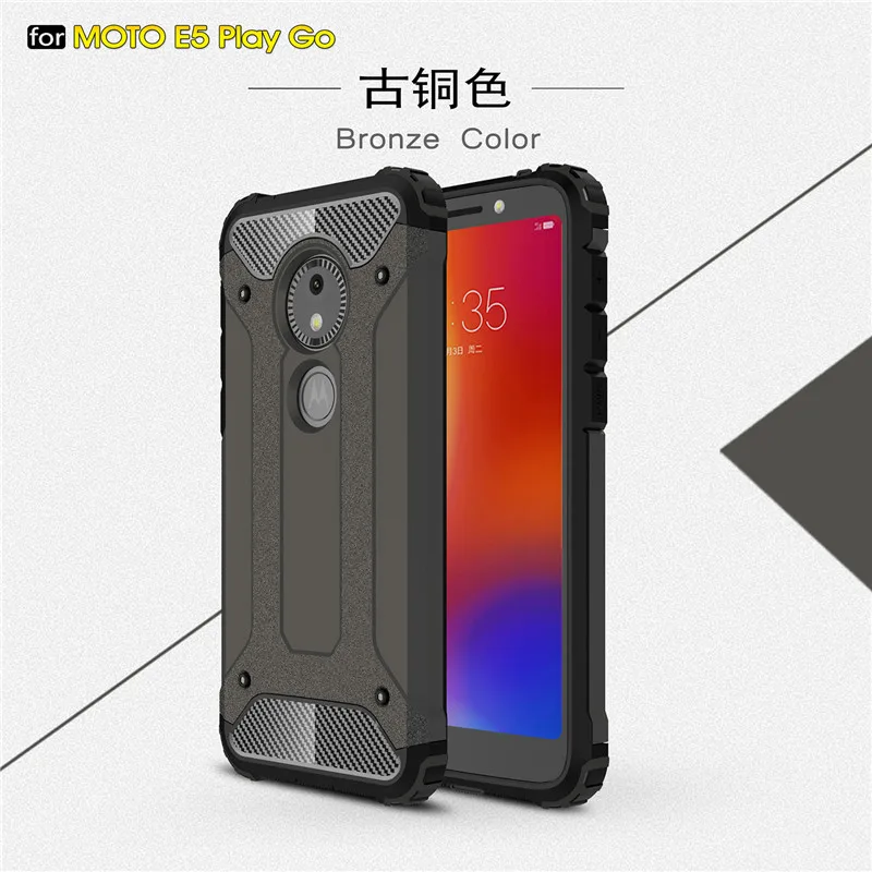 Чехол для Motorola Moto E5 Play Go противоударный прочный защитный чехол E5Play силиконовый
