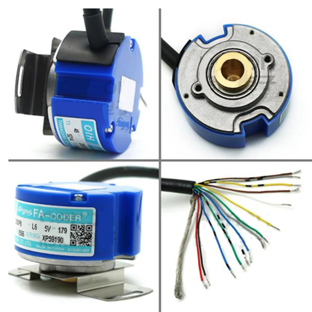 TAMAGAWA OIH48-2500P4-L6-5V Servo Motor Encoder 2500 pulse TS5214N500 TS5214N8566 N8599 DC5V Line Driver UVW output encoder | Инструменты