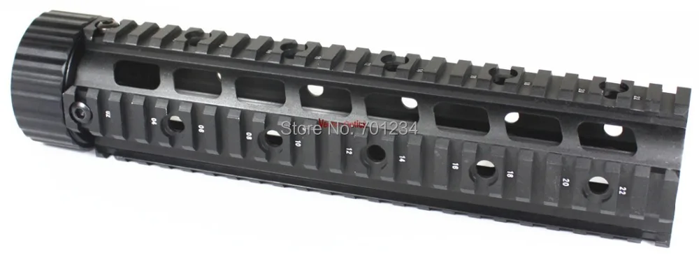 Векторная оптика Handguard средней длины RAS Free Float Picatinny Quad Rail Mount System Middle fit Colt Bushmaster