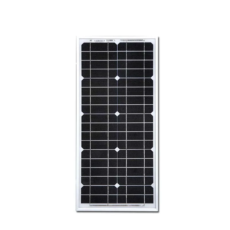 Online Kit Solaire Panneau Solaire 12 V 20 W Solar Controller 12 V/24 V 10A PWM Solar Mobil Charger Caravana Solar Charger