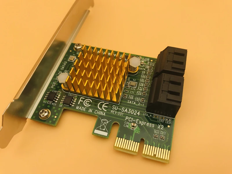 PCI E Express 2X 4X 8X 16X карты для SATA 3 0 4 портовый III 6 Гбит/с плата адаптера расширения