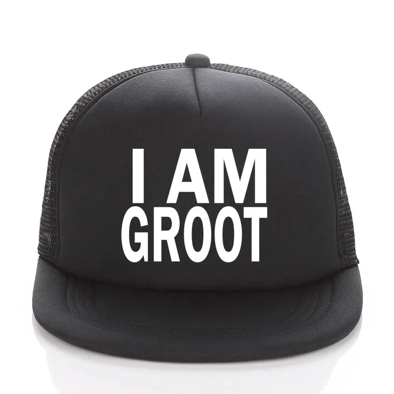 Groot шляпа Детская кепка для водителя грузовика летняя сетчатая Кепка мальчиков