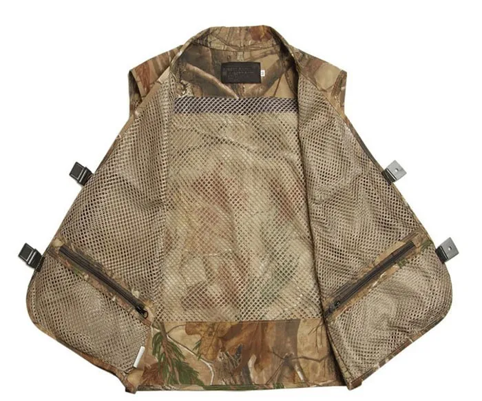 Мужской Камуфляжный жилет для кемпинга охоты рыбалки джунглей джинсовый улицы