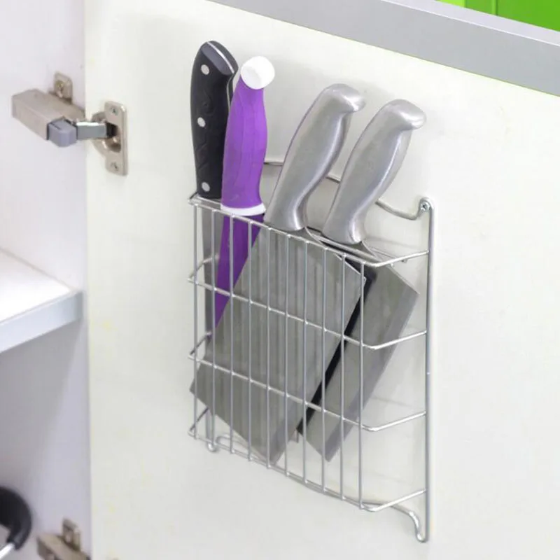 304 кухонная полка из нержавеющей стали для хранения керамических ножей ножниц