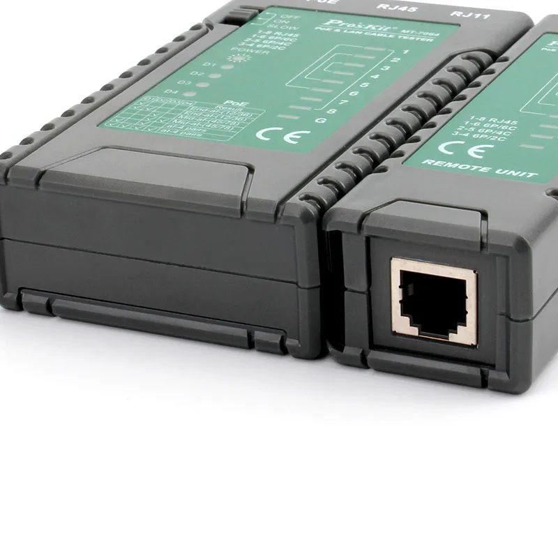 Тестер сетевой линии po'skit mt-7064 Многофункциональный PoE и LAN Кабельный тестер видео мониторинг сетевой линии тестирование инструмент