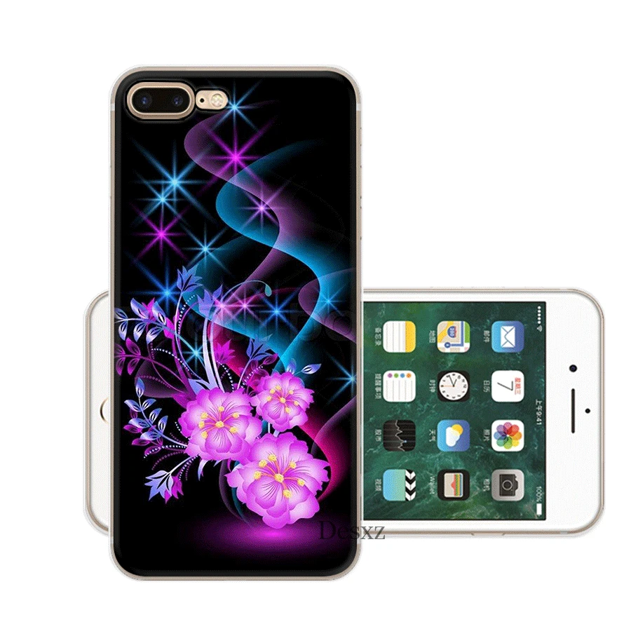 Жесткий Чехол для мобильного телефона iPhone 11 Pro X XR XS Max 6 6s 7 8 Plus 5 5S SE чехол неоновый