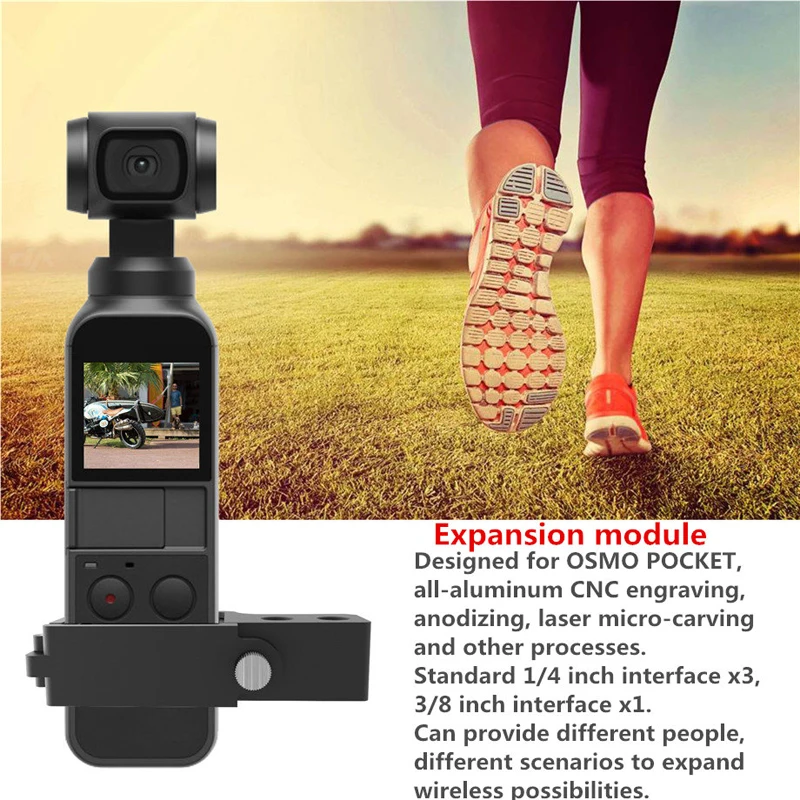 В наличии! Абсолютно новые для DJI Osmo карманные аксессуары кронштейн карданный