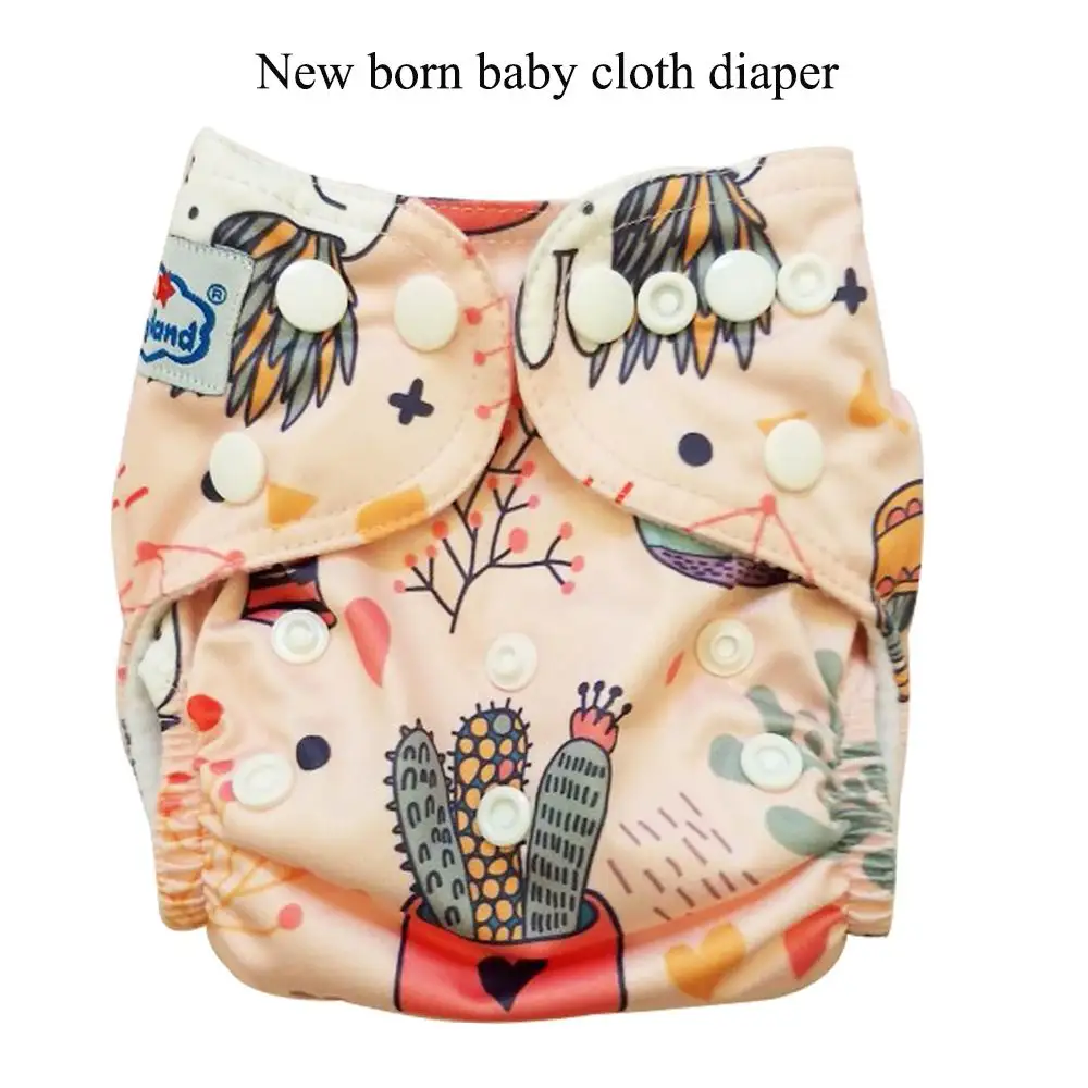 BABYLAND 6 комплектов ткань для новорожденных подгузники Довольно печатает