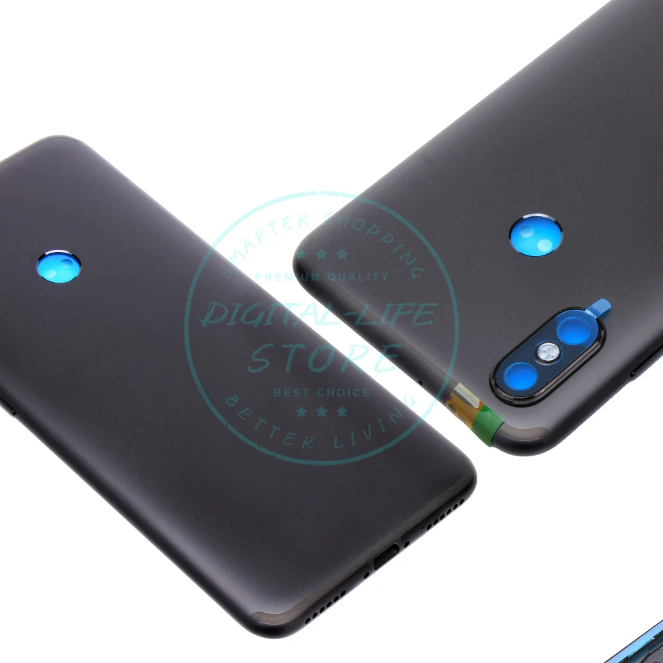 Для Xiaomi mi A2 6X Задняя крышка батареи металлический корпус двери mi 6X mi A2+ стекло объектива камеры+ боковые ключи запасные части для ремонта