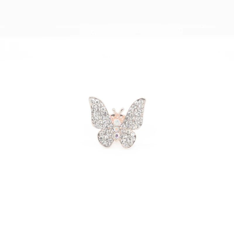 Высокое качество Броши Бабочка многоцветный дрель брошь под старину Jewelry куртки