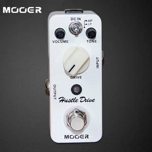 NEW Effect Pedal  MOOER Hustle Drive Distortion Pedal True bypass Excellent sound