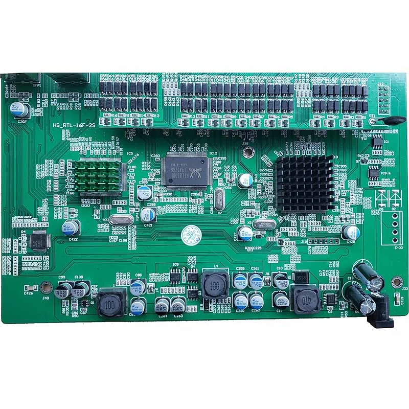 Обратное PoE Питание switch 16x10 M/100 M и 4SFP порт Gigabit Ethernet PCB Материнская плата|Сетевые