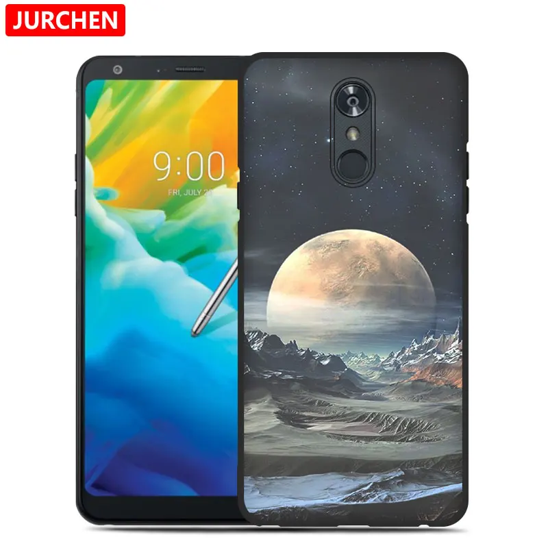 Ультратонкий чехол JURCHEN с рисунком для LG Stylo 5 Stylo5, задняя крышка, милые собака и кошка, мягкий чехол из ТПУ для LG Stylo 5, чехол для телефона - Цвет: 9