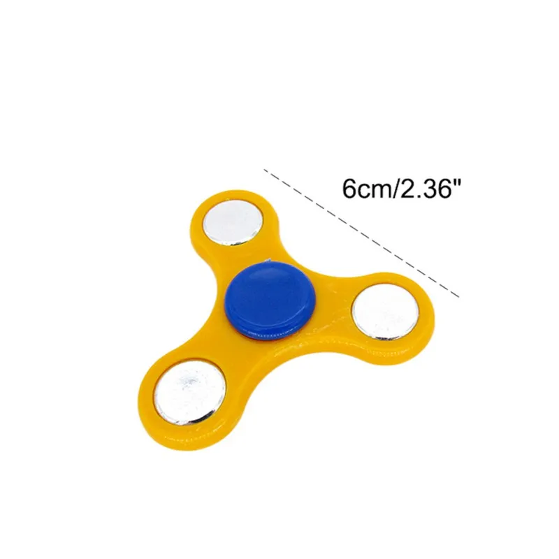 Забавный цветной Спиннер для пальцев гироскоп унисекс антистресс Детские