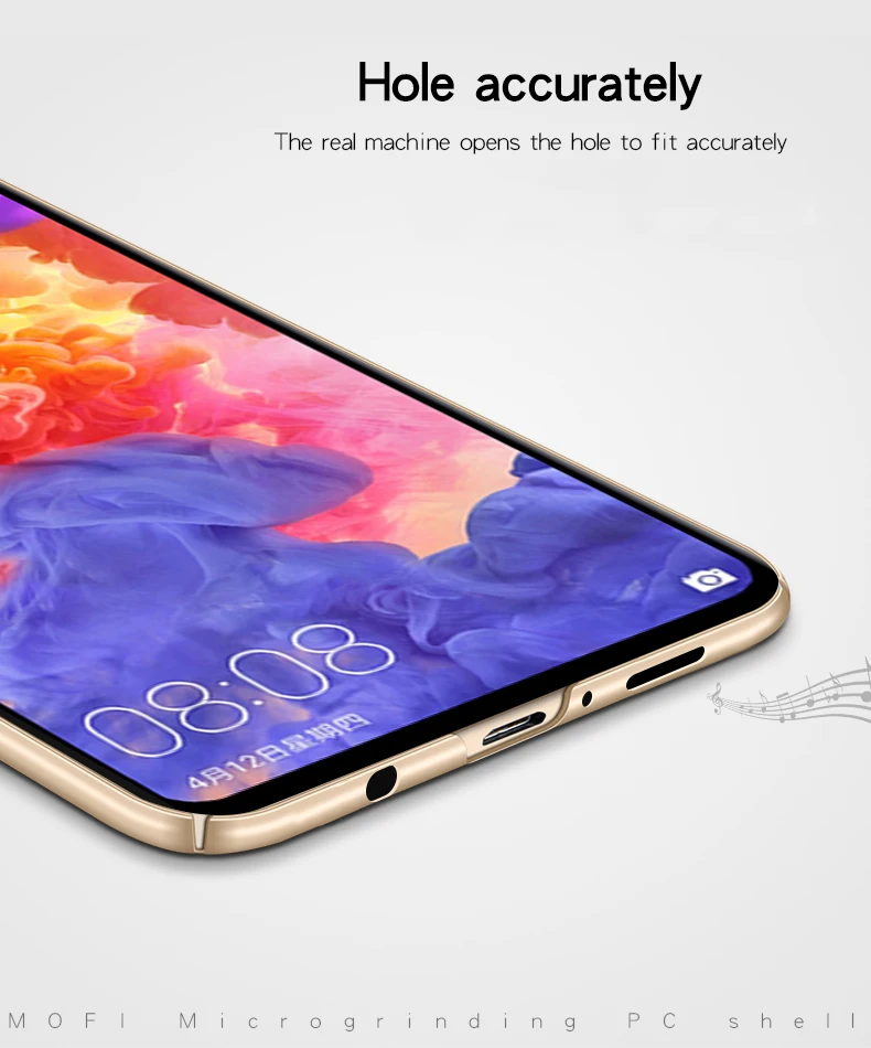 MOFi для huawei P30 Lite/Nova4E на заднюю панель с полной защитой ПК Жесткий Чехол Fundas, чехлы для телефонов в виде ракушки для huawei P30 Lite