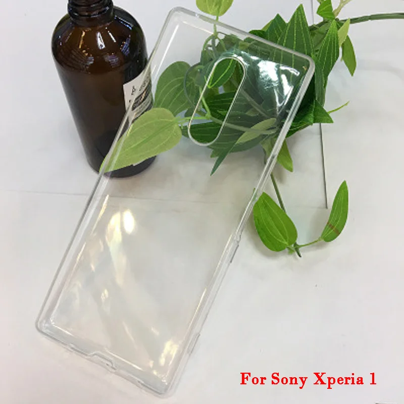Для Sony Xperia 1 XZ2 компактный тонкий мягкий ТПУ гелевый силиконовый прозрачный чехол