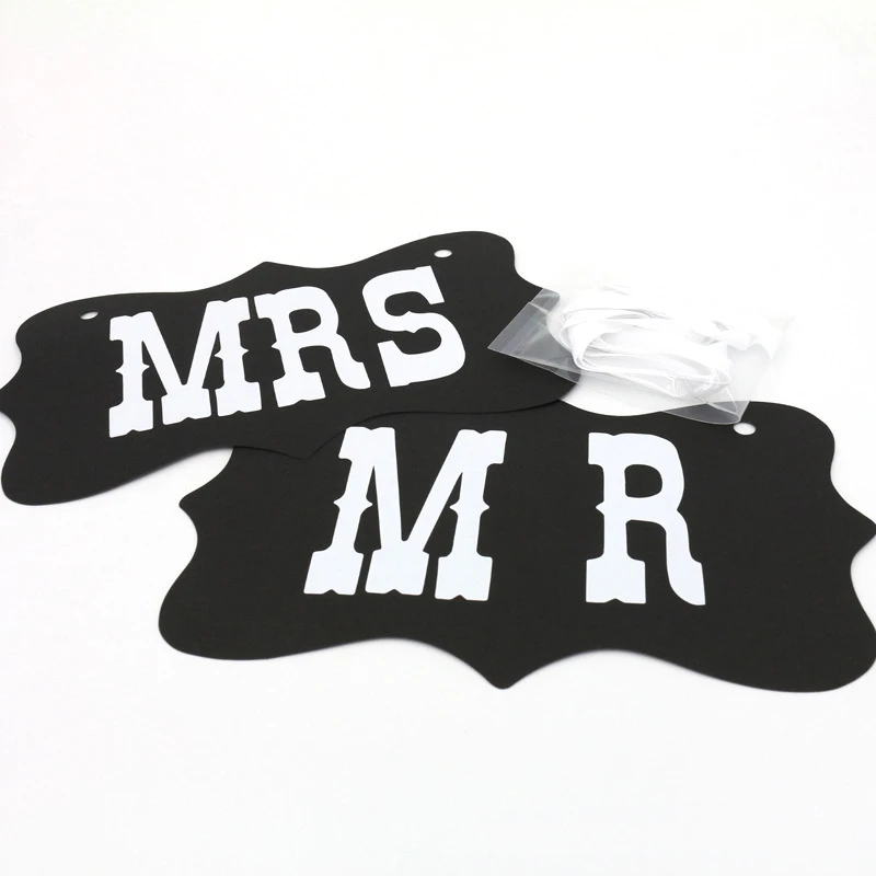 1 Набор &quotMr &amp Mrs&quot гирлянда из букв баннер фото стенд Свадебная вечеринка