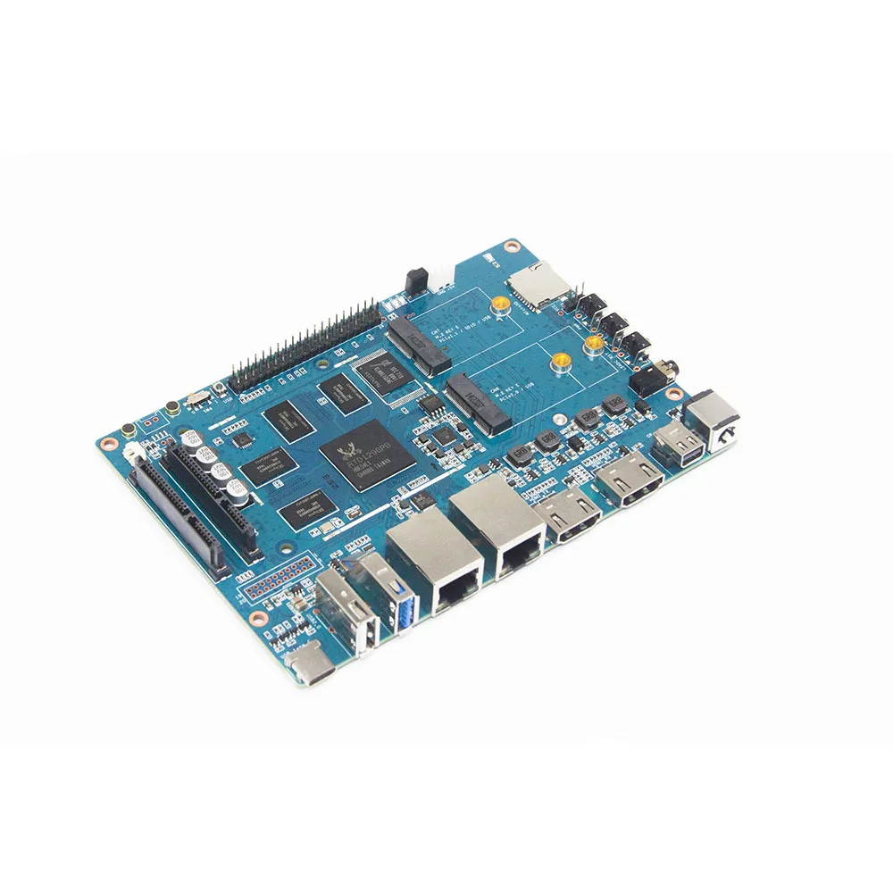 Смарт роутер Banana pi BPI W2 с дизайном Realtec RTD1296 подходит для домашнего отдыха домашней