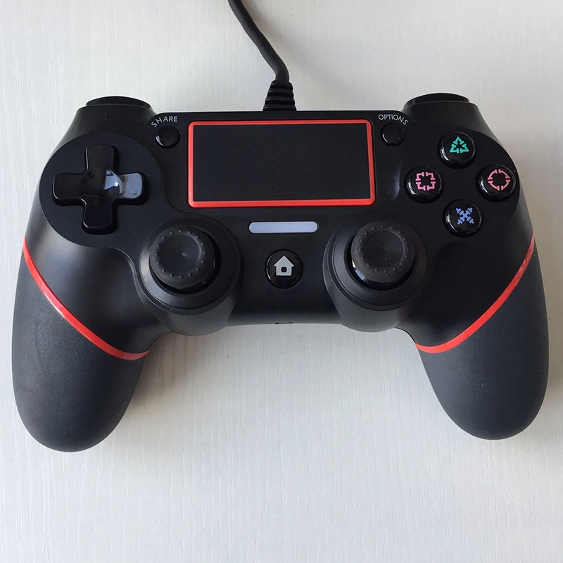 Для PS4 геймпад проводной геймпад для Playstation Dualshock 4 игровые устройства с джойстиком несколько вибрации 1,8 м кабель для PS4 консоли