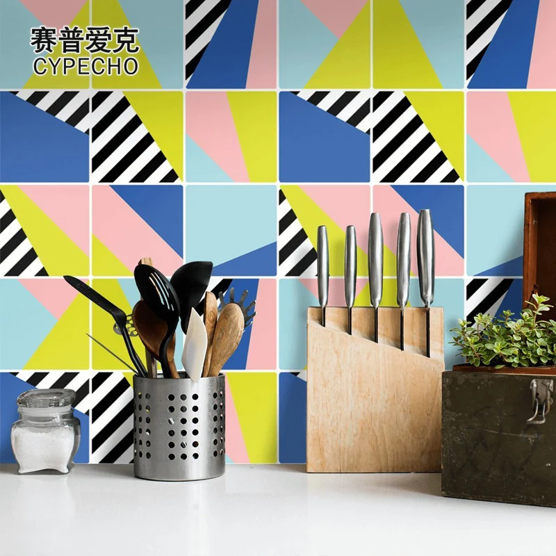 

1 Square Meter DIY PP Wall Stickers Room Decoration for Kids Rooms Wall Sticker Decal Home Decor Living Rooms Kitchen 25pcs/lot