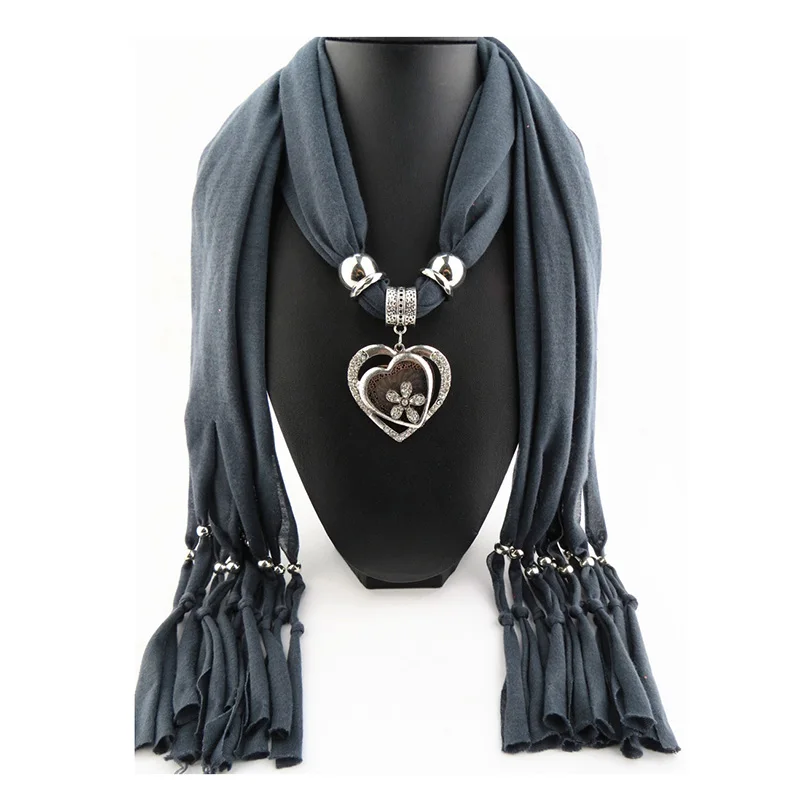 Ювелирные изделия для женщин RUNMEIFA ожерелье из драгоценных камней в форме сердца