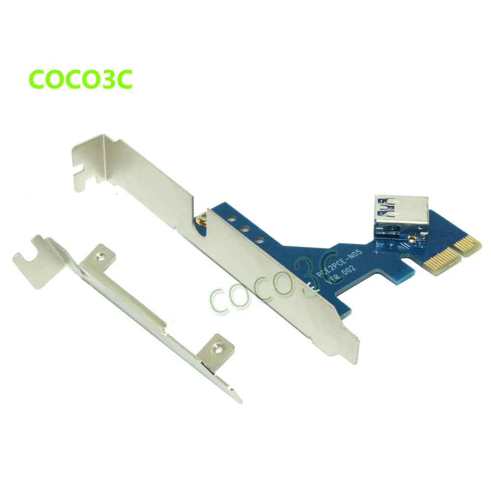 Внешний и внутренний PCIe от 1 до 3 PCI express 1X Слоты Riser Card адаптер расширения PCI-e порт мультипликатор
