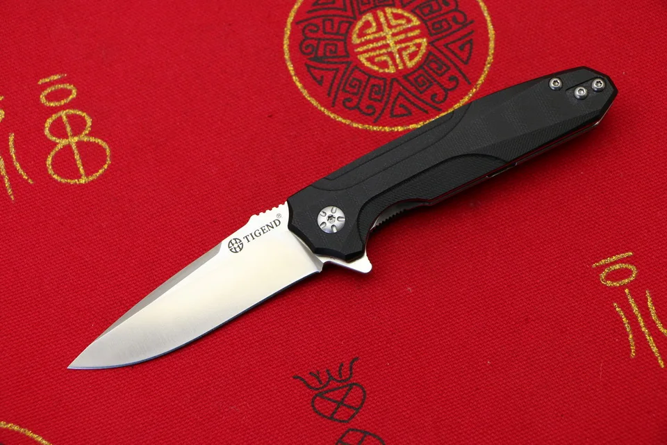 TIGEND CF1818 Флиппер складной нож D2 лезвие G10+ стальная ручка Кемпинг Охота Открытый выживания карманные кухонные ножи инструменты