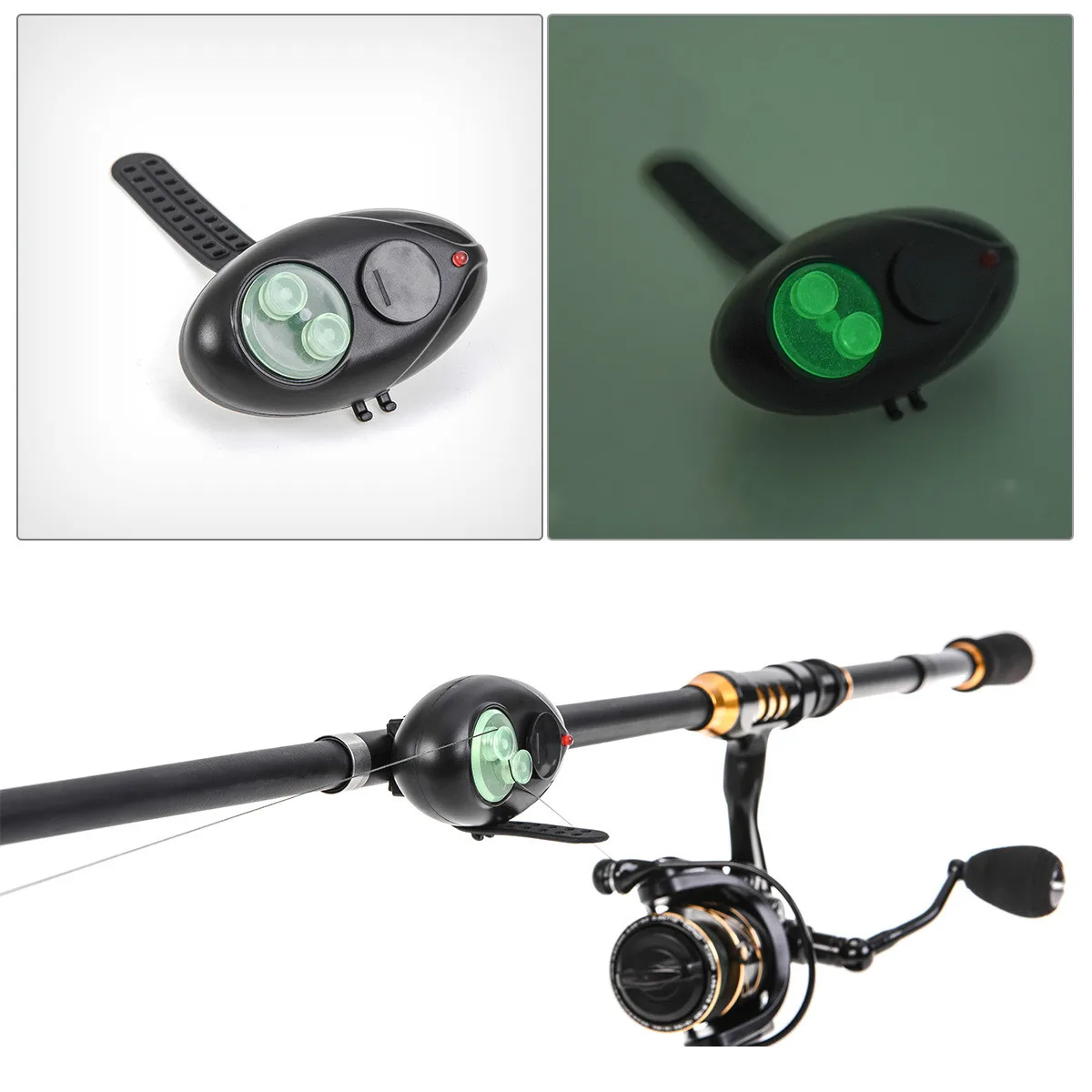 LEO [в комплекте звуковая и световая сигнализация] морская выдра метание рыбалка