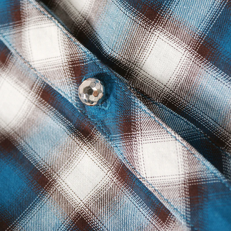 

Europe Style Casual Cotton Women Blouses Nice Summer New Brand Short Sleeve V-neck Plus Size Woman Plaid Shirts Tops