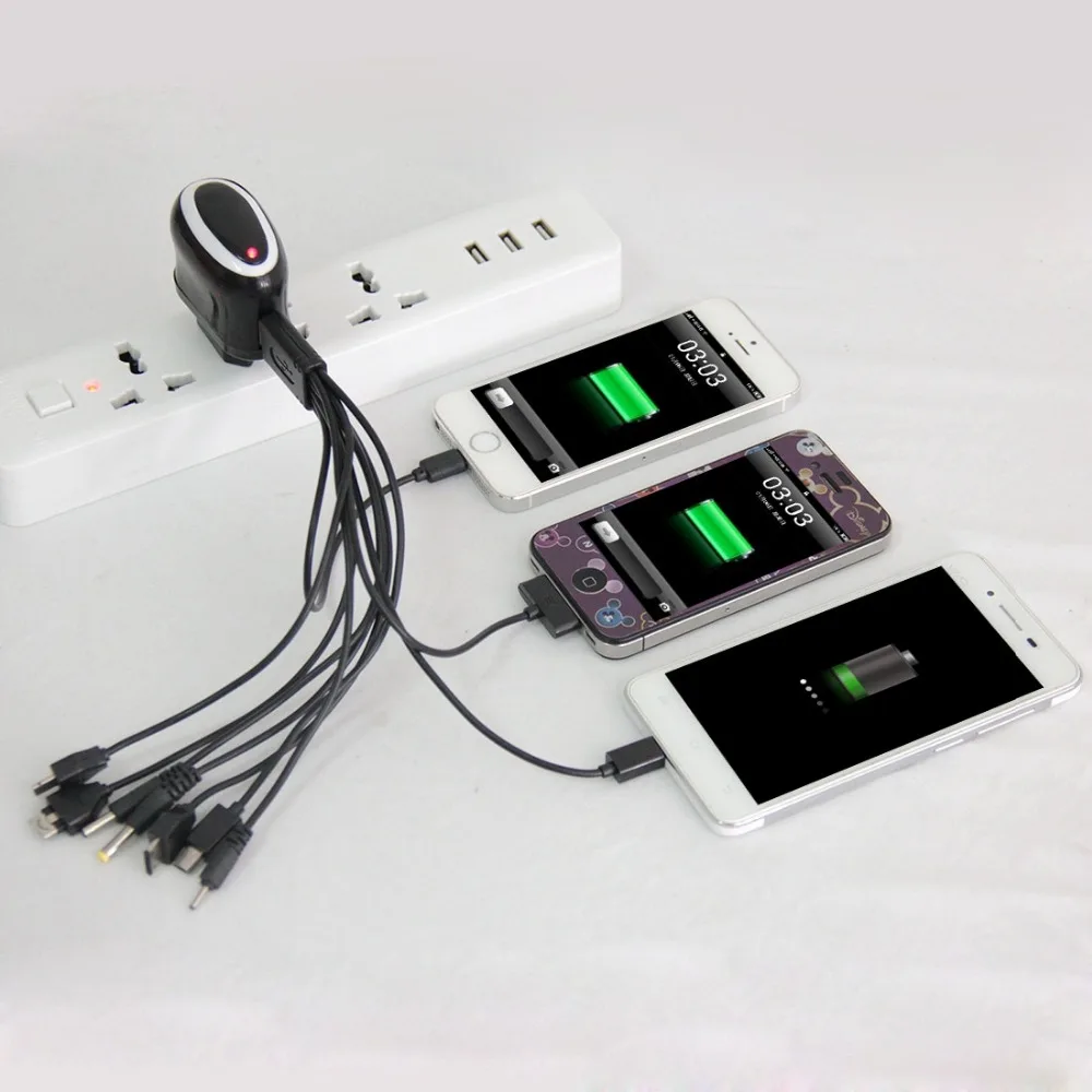 14 в 1 дорожный зарядный комплект многофункциональное высокоскоростное гибридное