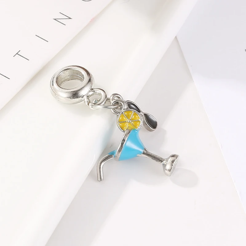 Бесплатная доставка посеребренные Подвески из бисера подходят для оригинальных