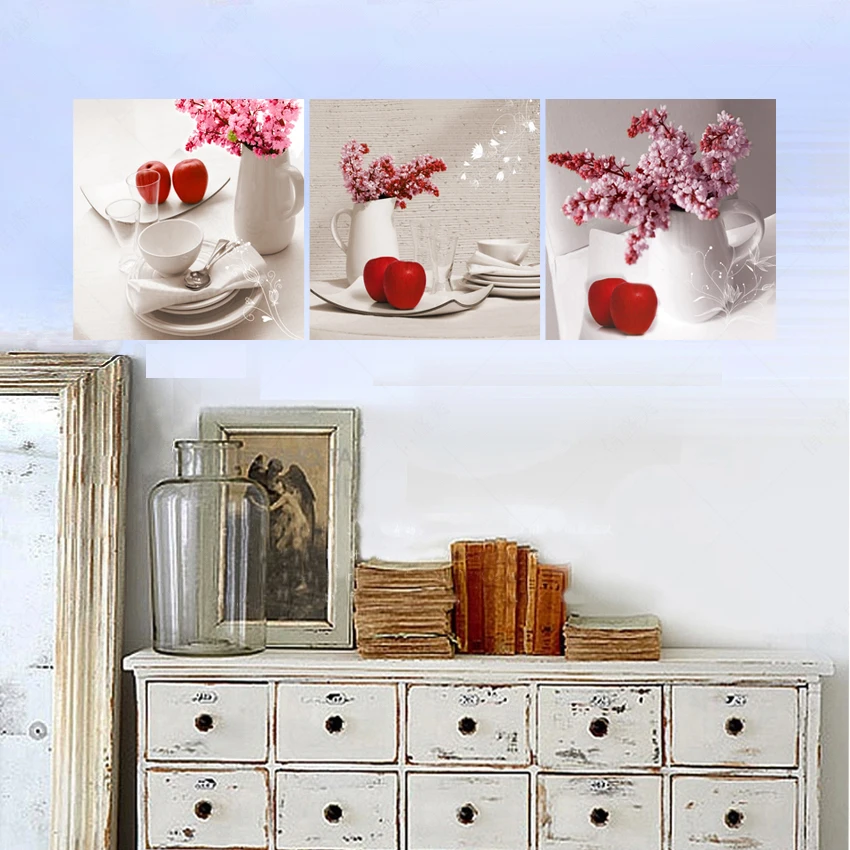 picture Fruit Kitchen canvas pictures abstract art oil modular painting calligraphy artwork bilder modern wall green paintings | Дом и сад