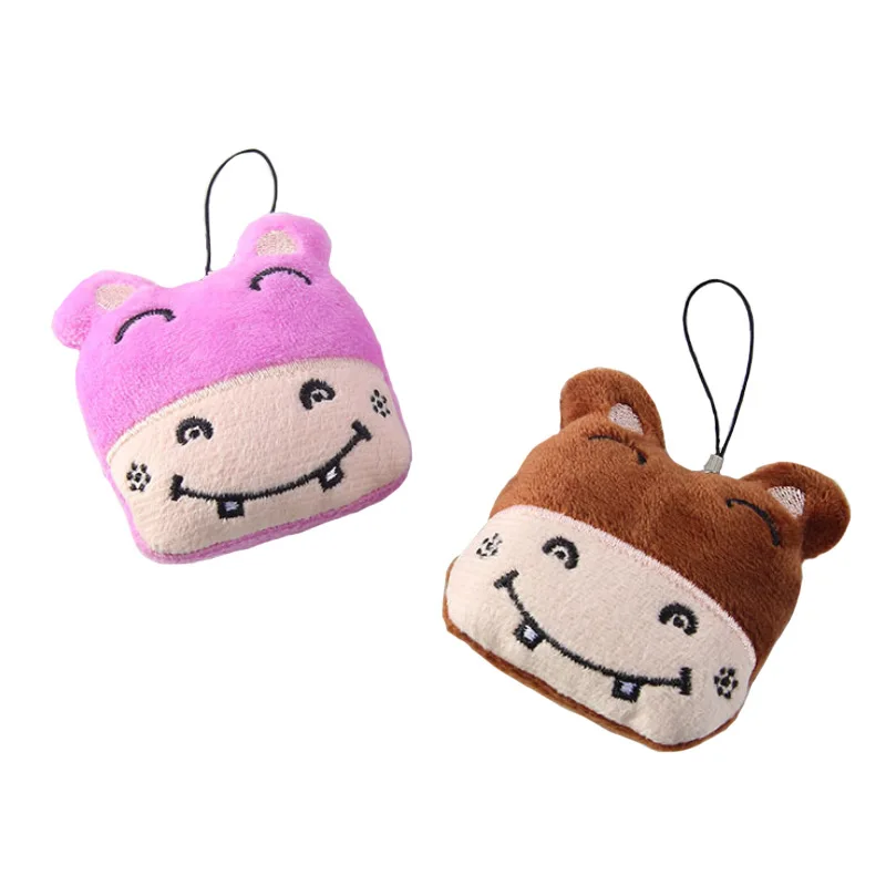 Плюшевый держатель для ключей мягкие игрушки Висячие брелки помпоны сумка