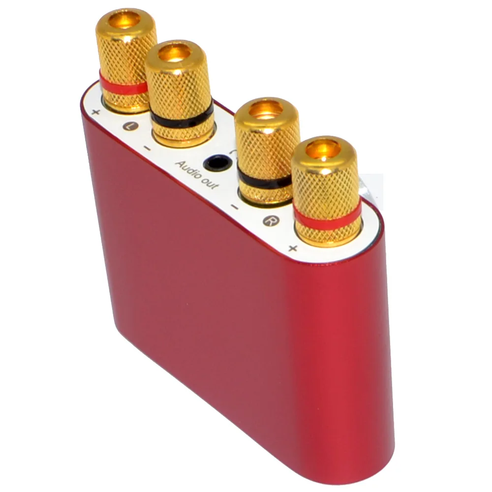 2017 Фирменная Новинка красный 30 Вт * 2 мини дома bluetooth Театр Усилители Hi-Fi Stereo Bluetooth