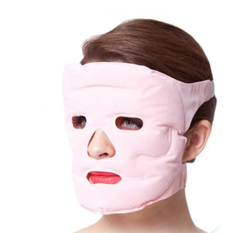 Турмалиновая гелевая магнитная маска для лица массажная похудения сжигания жира