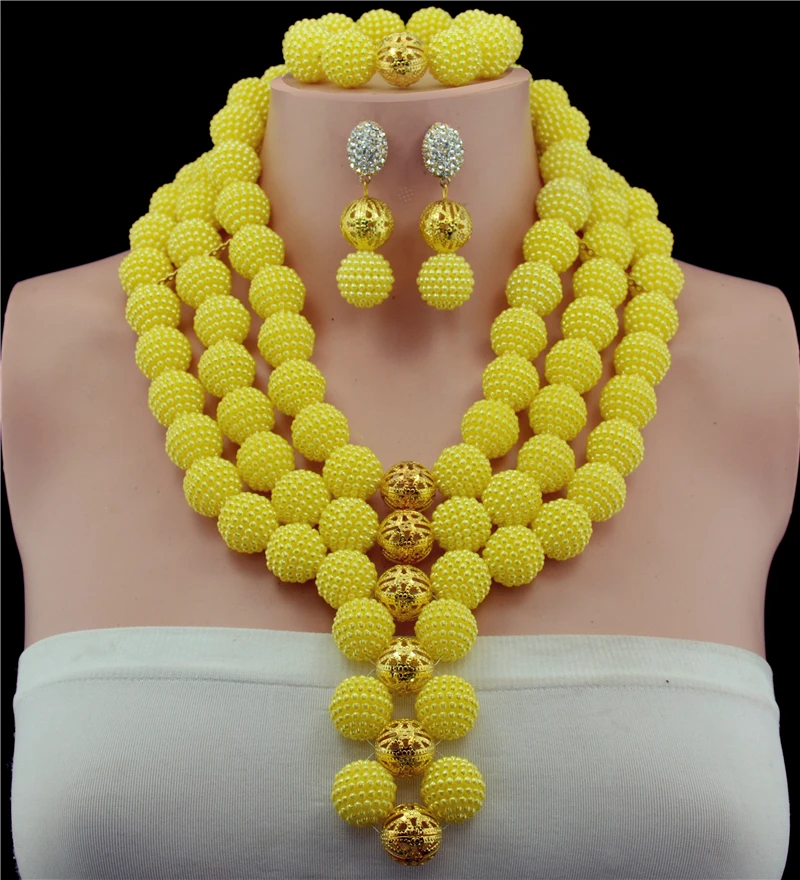 Свадебное ожерелье чокер в нигерийском стиле 10 цветов 2017 африканские бусы