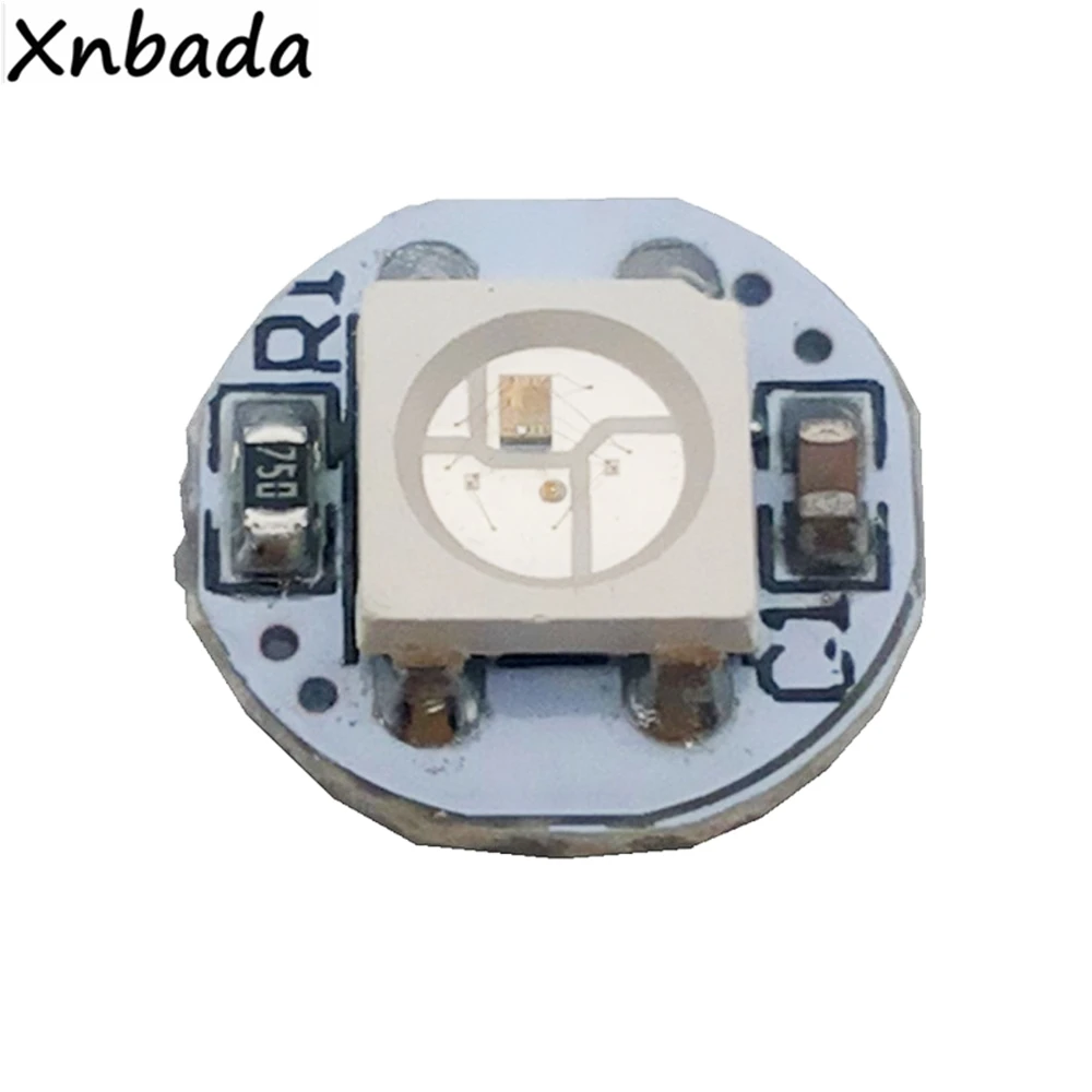 10 1000 шт. WS2812B WS2812 4 контактный RGB светодиодный чип 5050SMD WS2811 IC черный/белый PCB с радиатором DC5V|ws2811 ic|5050 smdws2812b ws2812 |