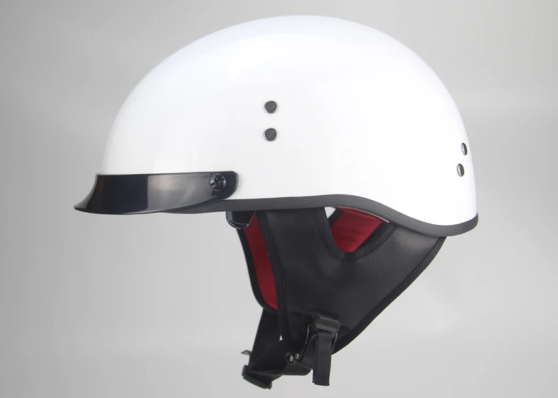 Moto rcycle шлем cascos para moto открытый Половина лица casco moto Винтаж jet capacetes de moto ciclista с двойной защитные козырьки объектива