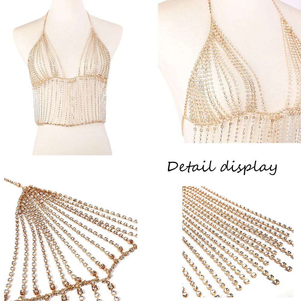 Стильные женские кузова сияющая бижутерия со стразами Стразы сетки средства