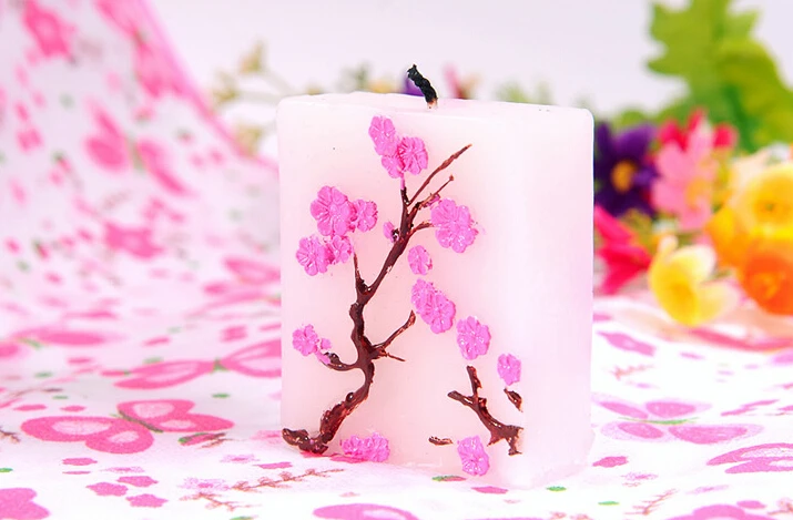 10 шт./лот Свадебная сувенирная свеча возврат подарок Рождественская