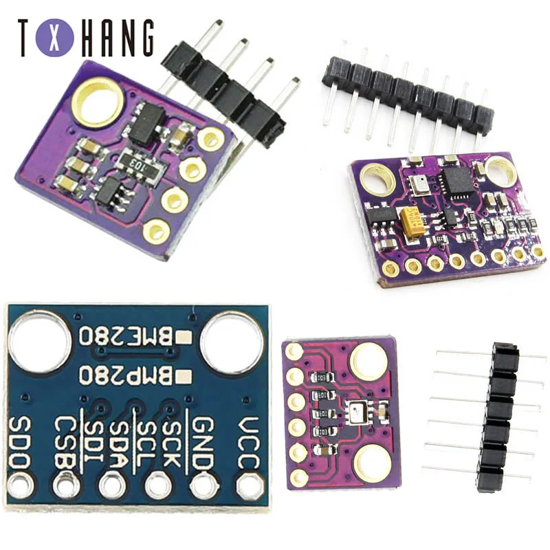 I2C SPI BMP280 3 V цифровой атмосферное давление высота над уровнем моря Сенсор DC