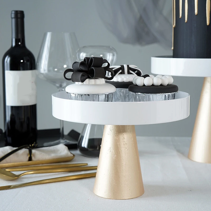 Sweetgo высокие ножки подставки для торта деревянная основа украшение хранения