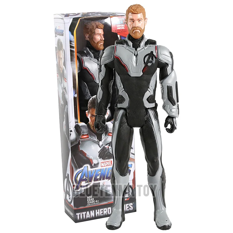 Thor Marvel Мстители 4 Endgame Antman Ронин Железный человек Тор Капитан Марвел Халк Титан герой серии фигурка игрушка - Color: Thor