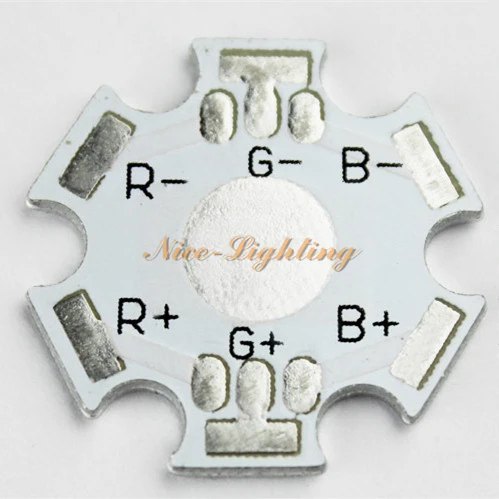Алюминиевый Корпус RGB светодиодный толщина 20 мм диаметр 1 5 Вт 3 Вт|led matrix pcb|pcb packagepcb