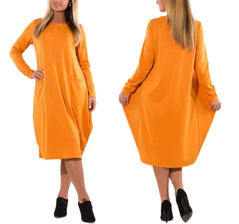 5XL 6XL для женщин зимние модные платья больших размеров костюмы свободные большие